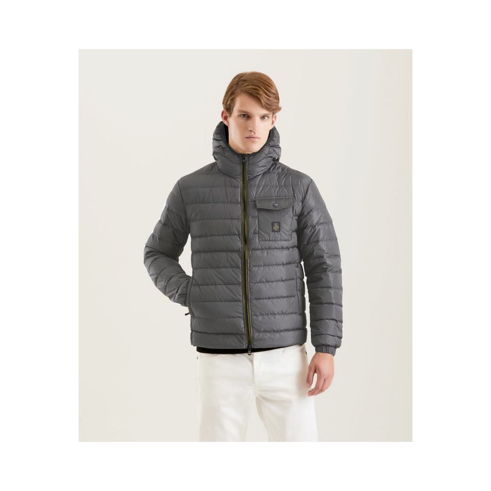 Gray Polyester Jacket