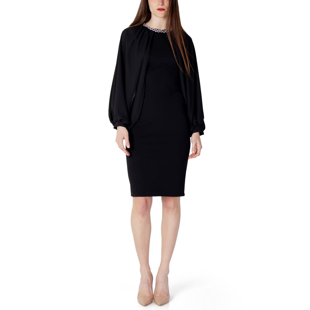Black Polyester Long