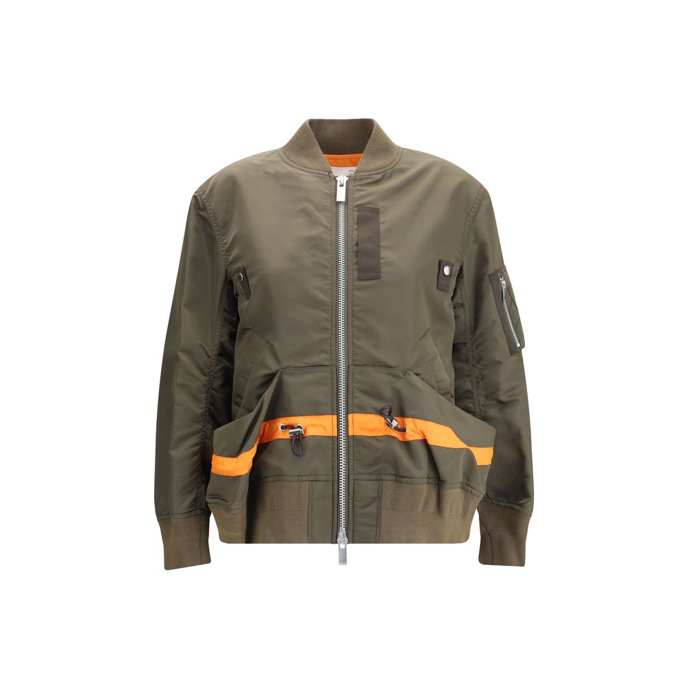 Nylon Bomber Jacket