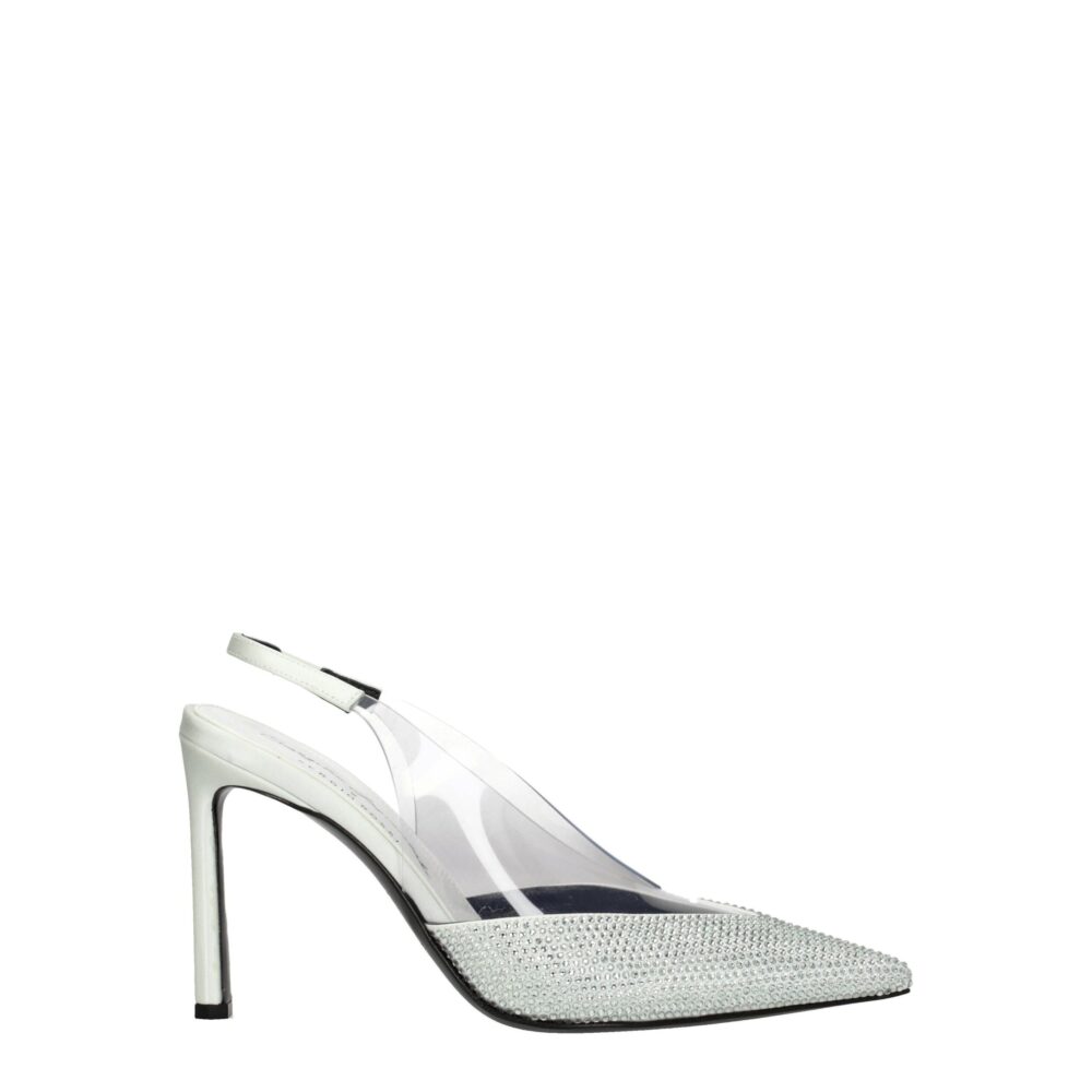 Green Satin Sandal