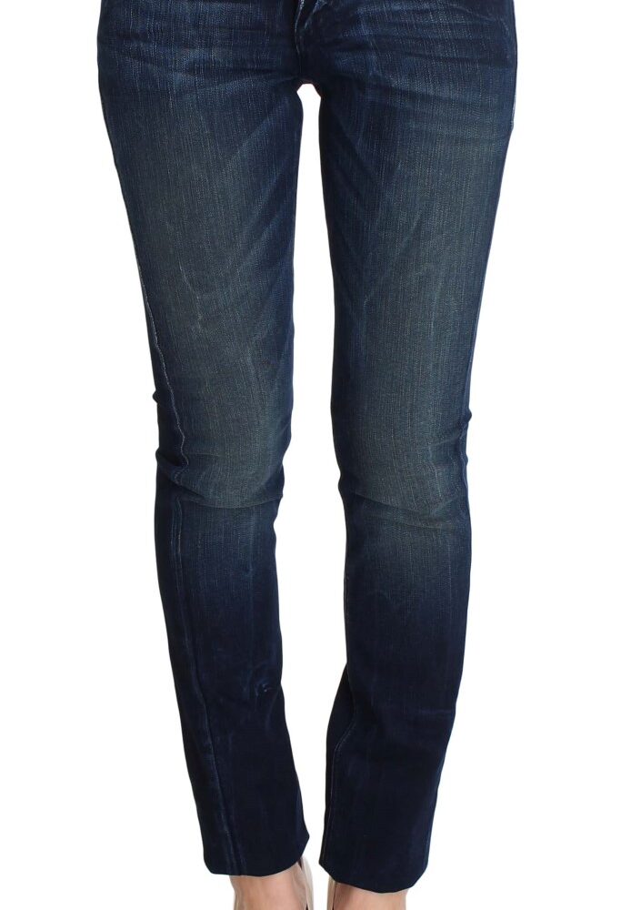 Chic Slim Fit Skinny Blue Jeans