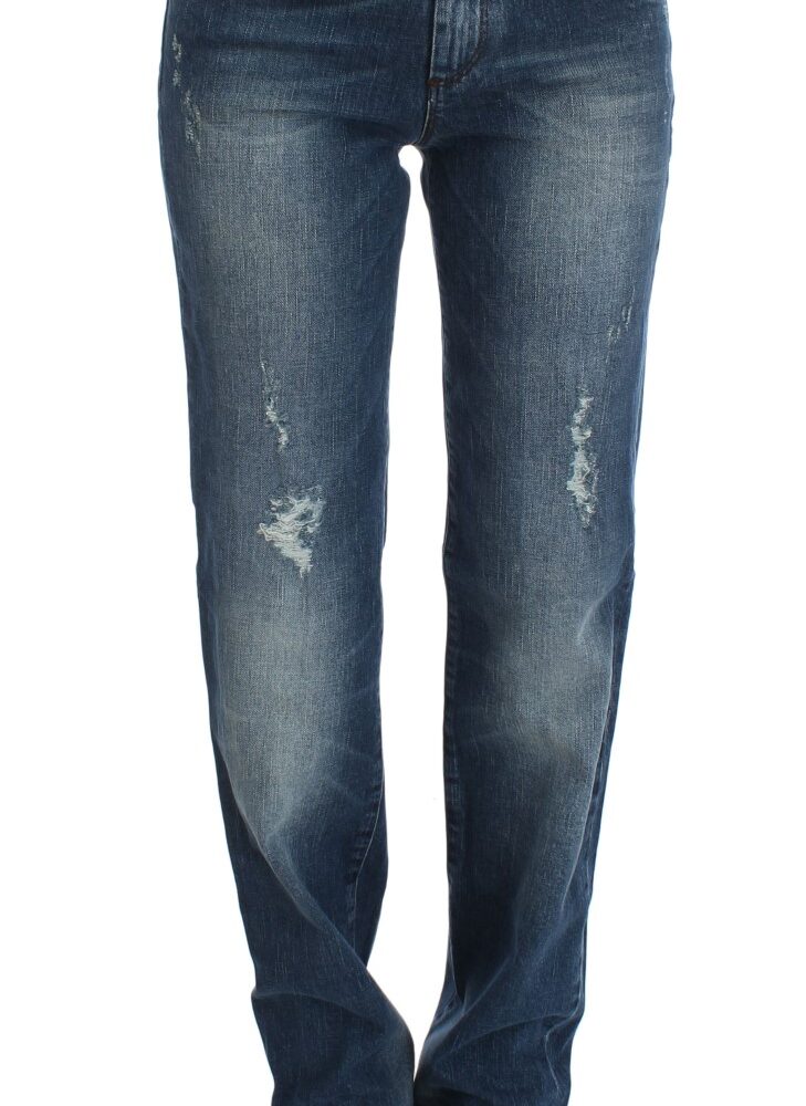 Chic Slim Fit Straight Leg Elegance