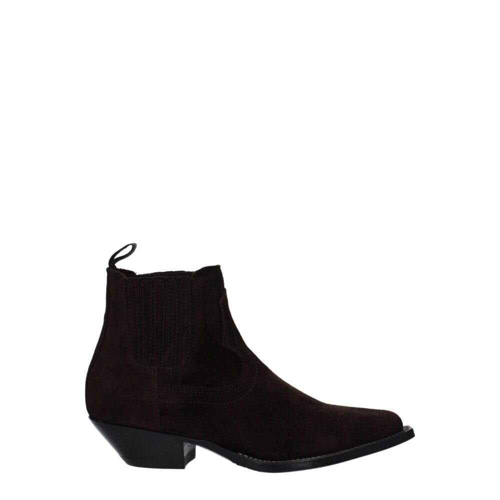Brown Leather Ankle