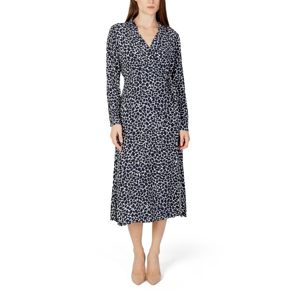 Blue Viscose Midi