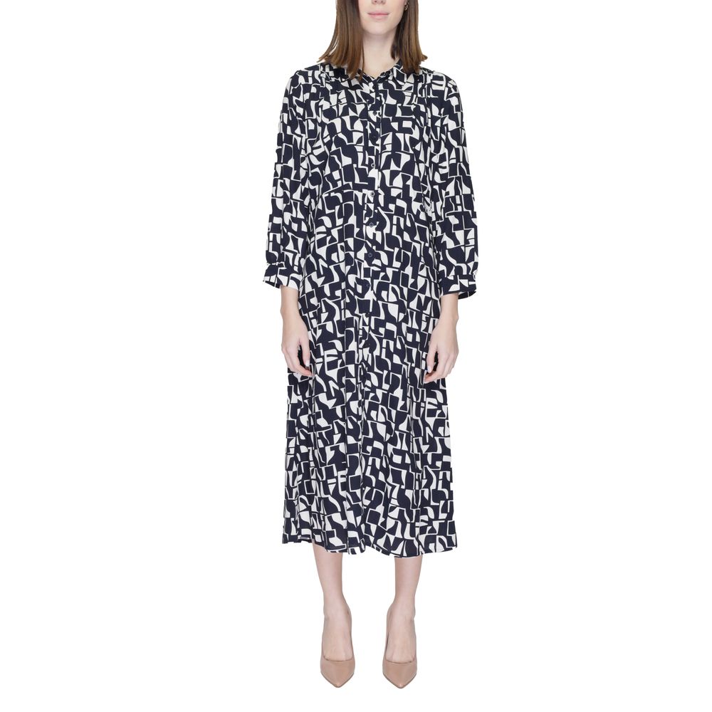 Blue Viscose Long