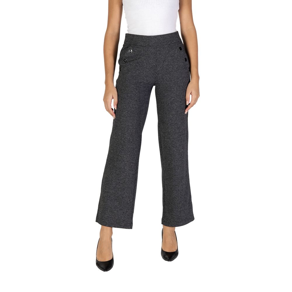 Black Polyester Pant