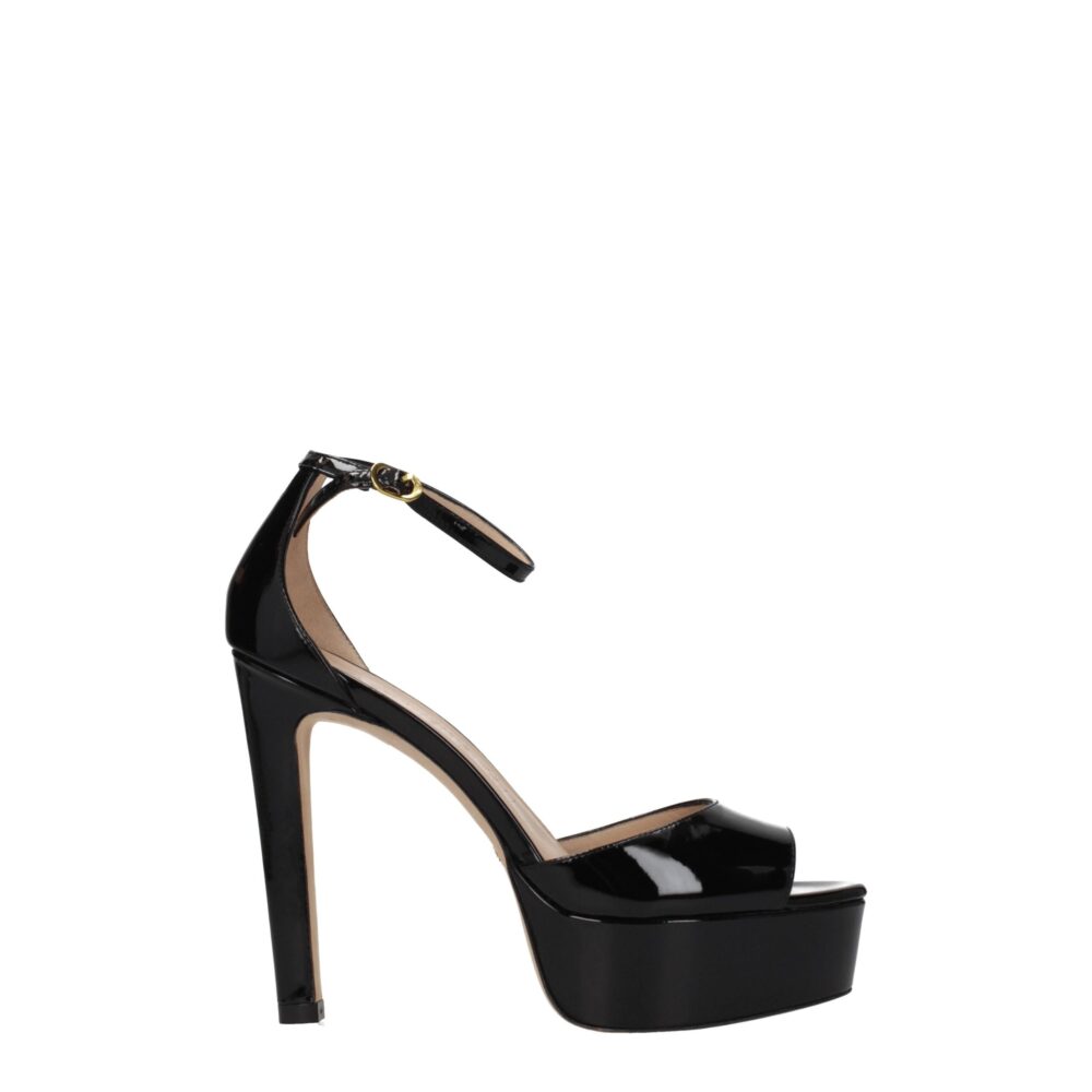 Black Leather Sandal