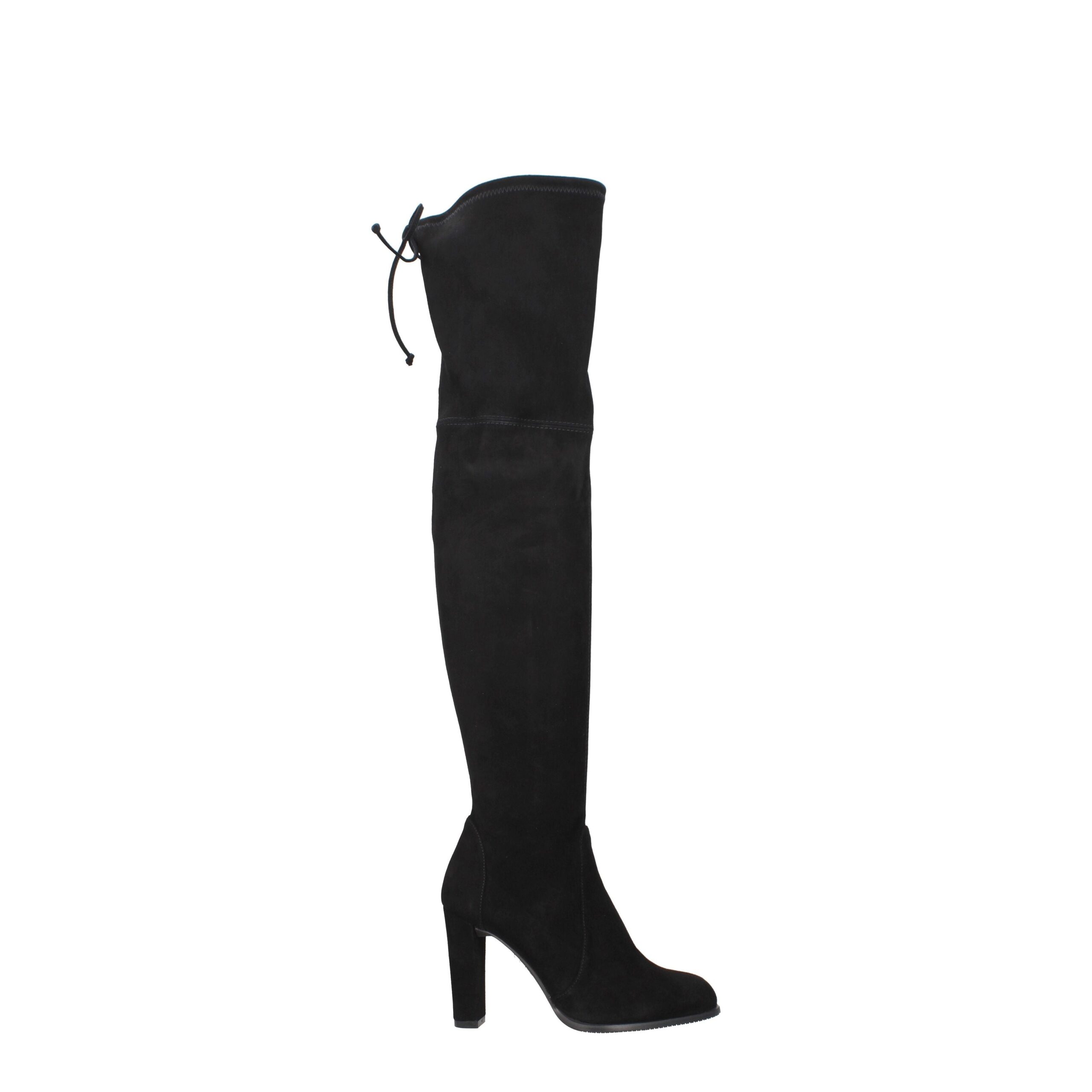 Black Leather Over The Knee