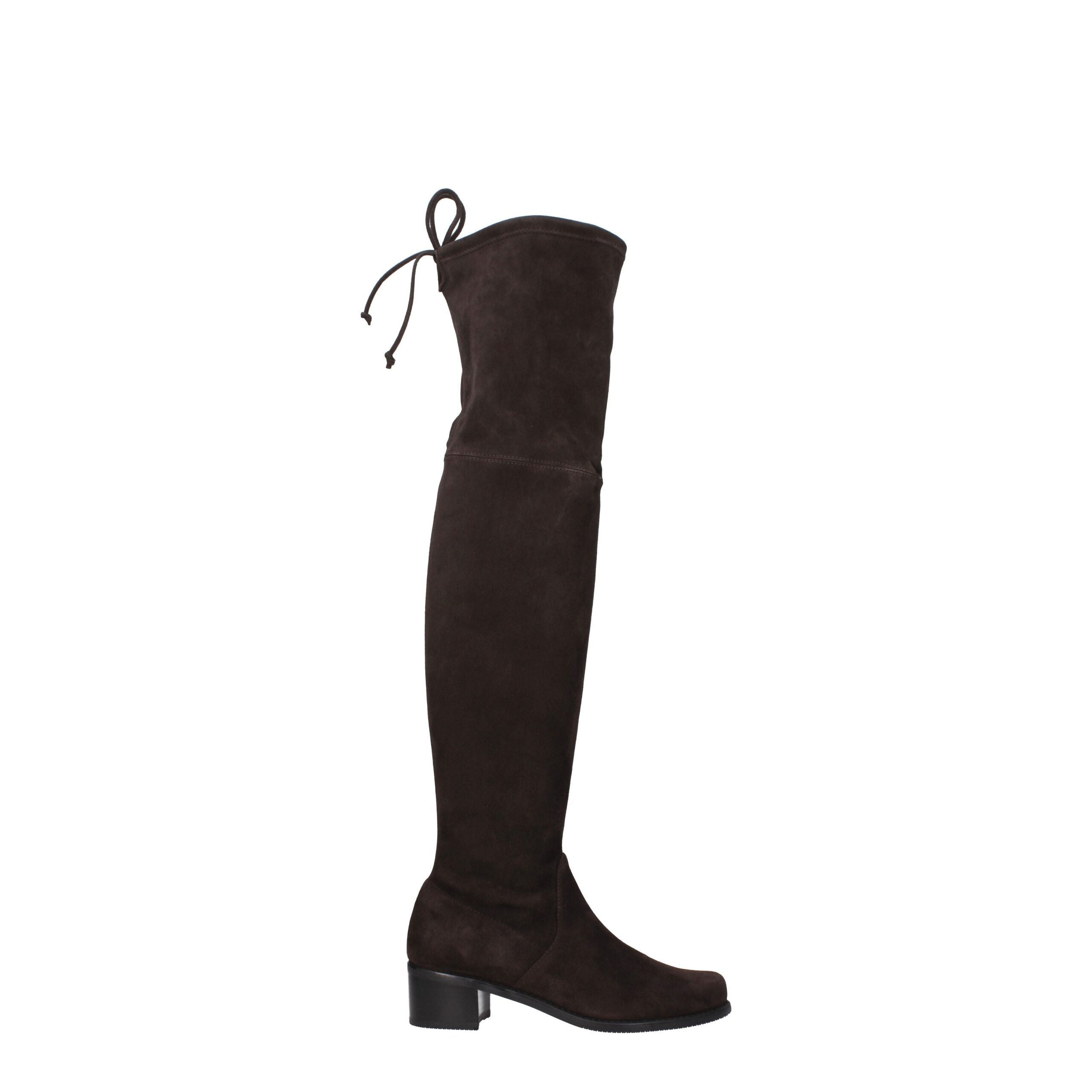 Brown Leather Over The Knee