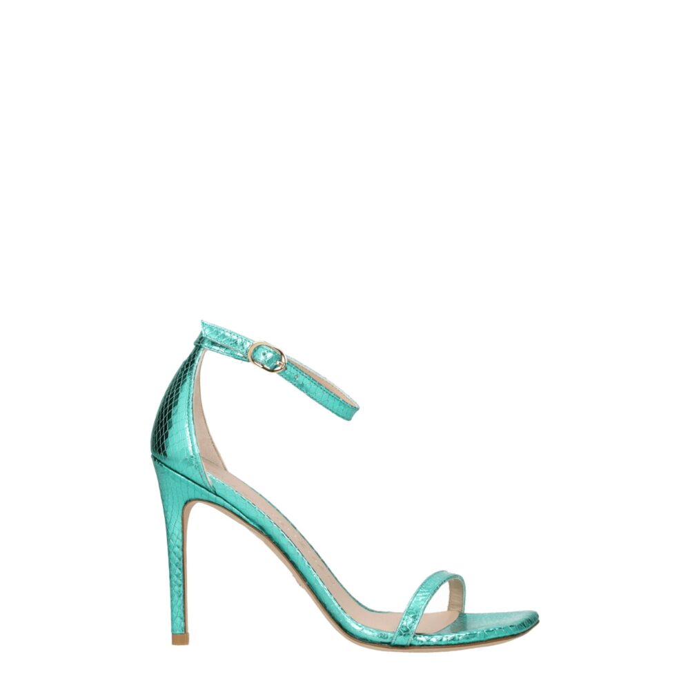Green Leather Sandal