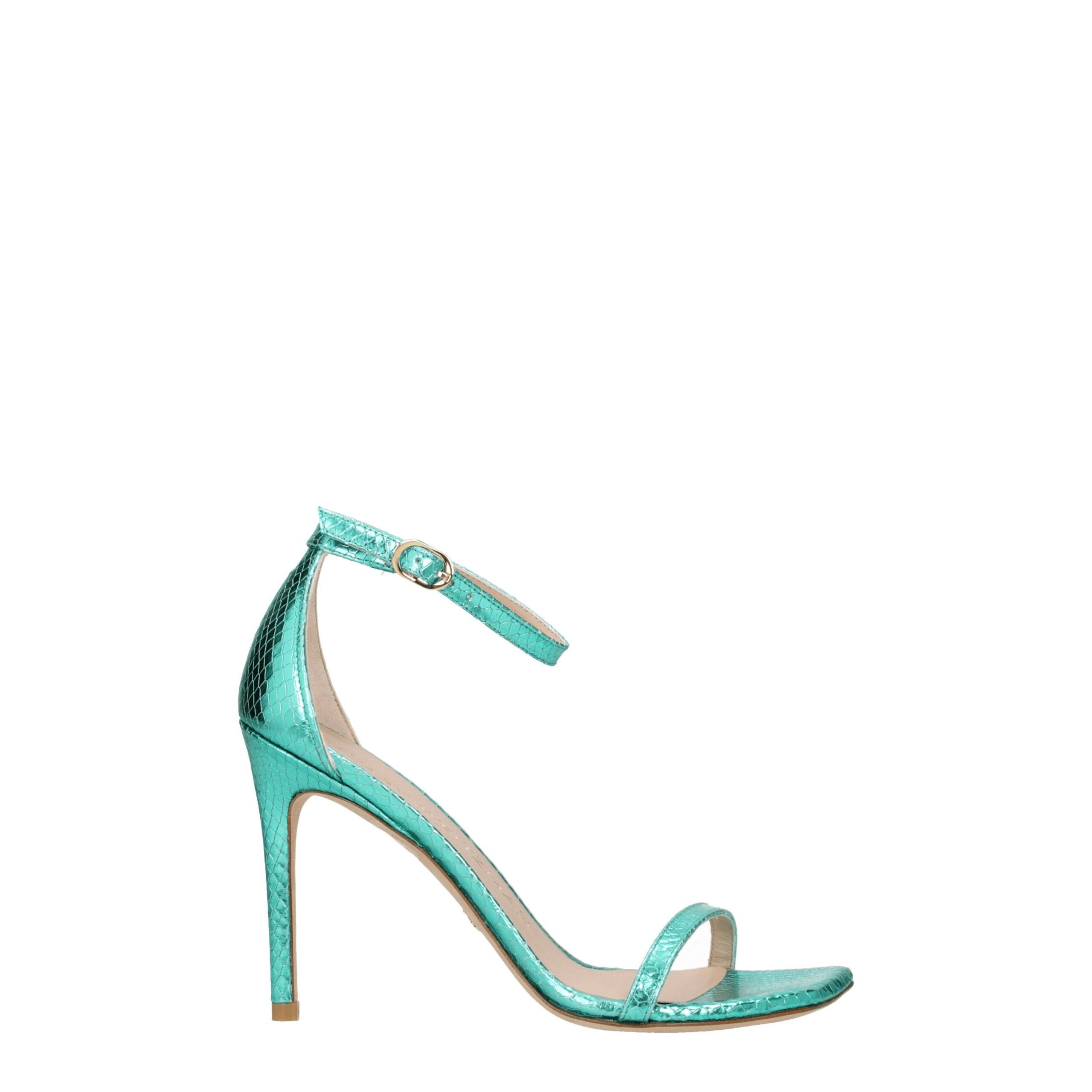 Green Leather Sandal