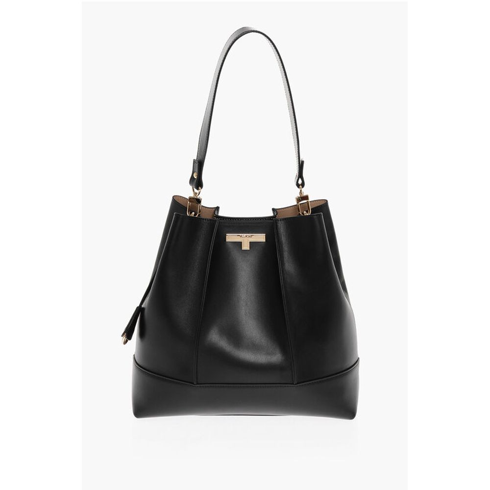 Leather LINDA Shoulder Bag with Matching Pouch