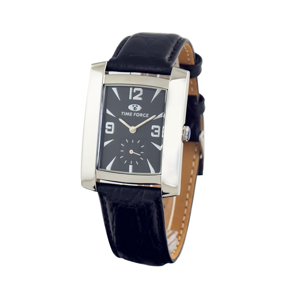 Black Leather Watch