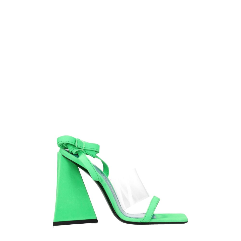 Transparent Leather Sandal