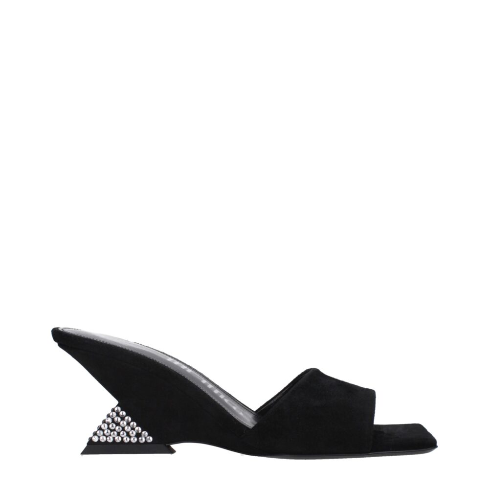Black Leather Sandal