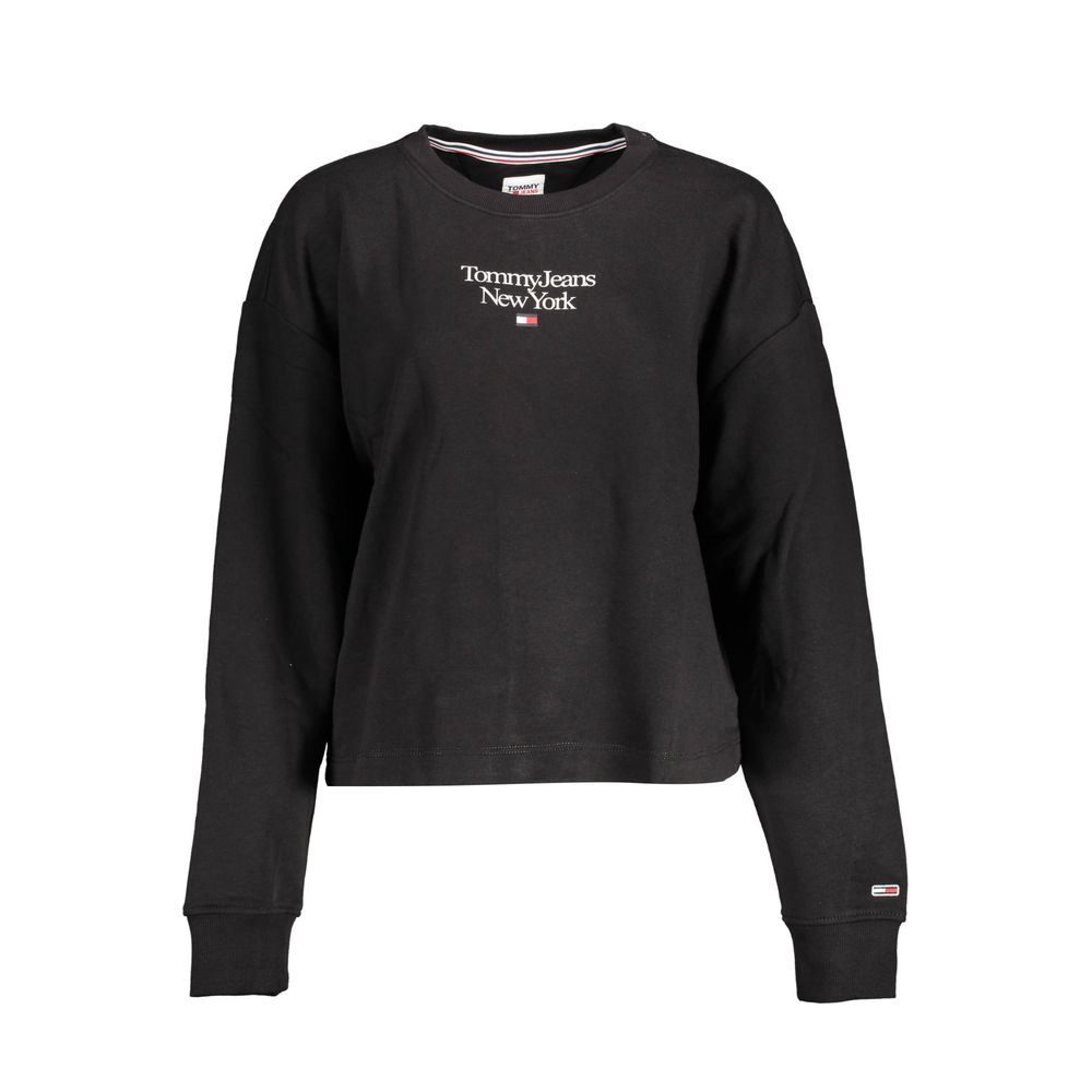 Black Cotton Sweater