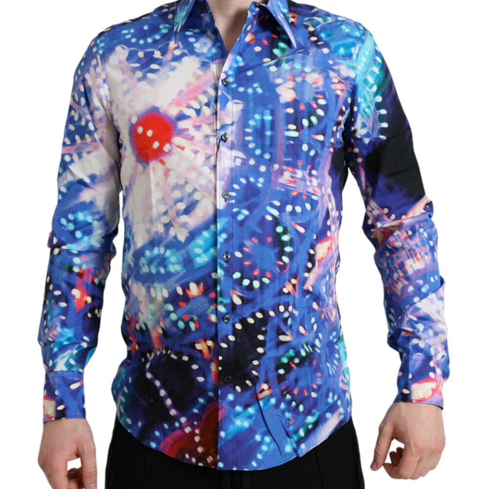 Multicolor Luminarie Slim MARTINI Shirt