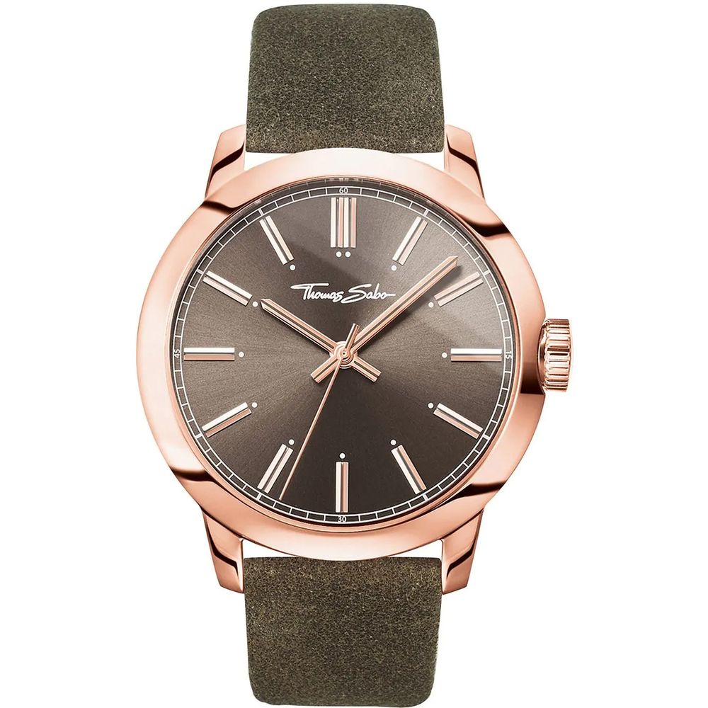Green Leather Watch