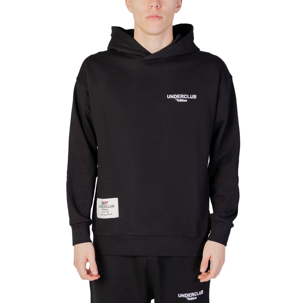 Black Cotton Hoody