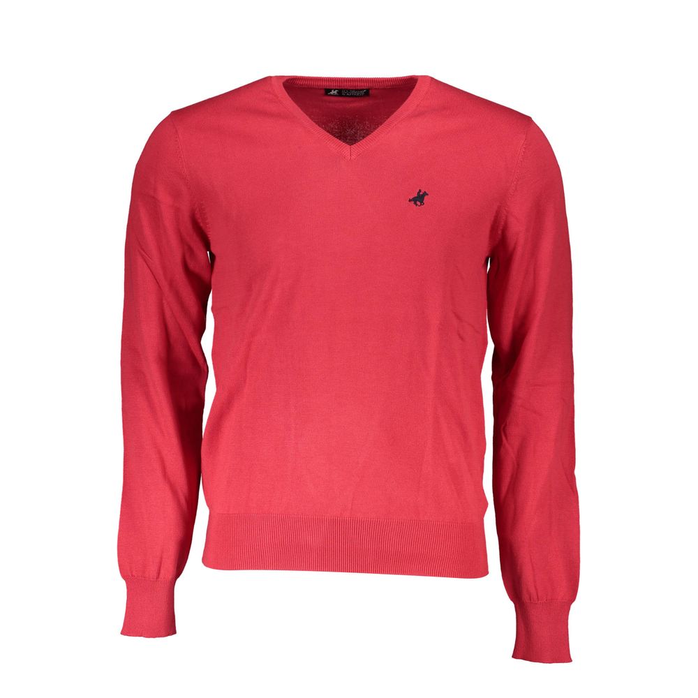Red Cotton Sweater