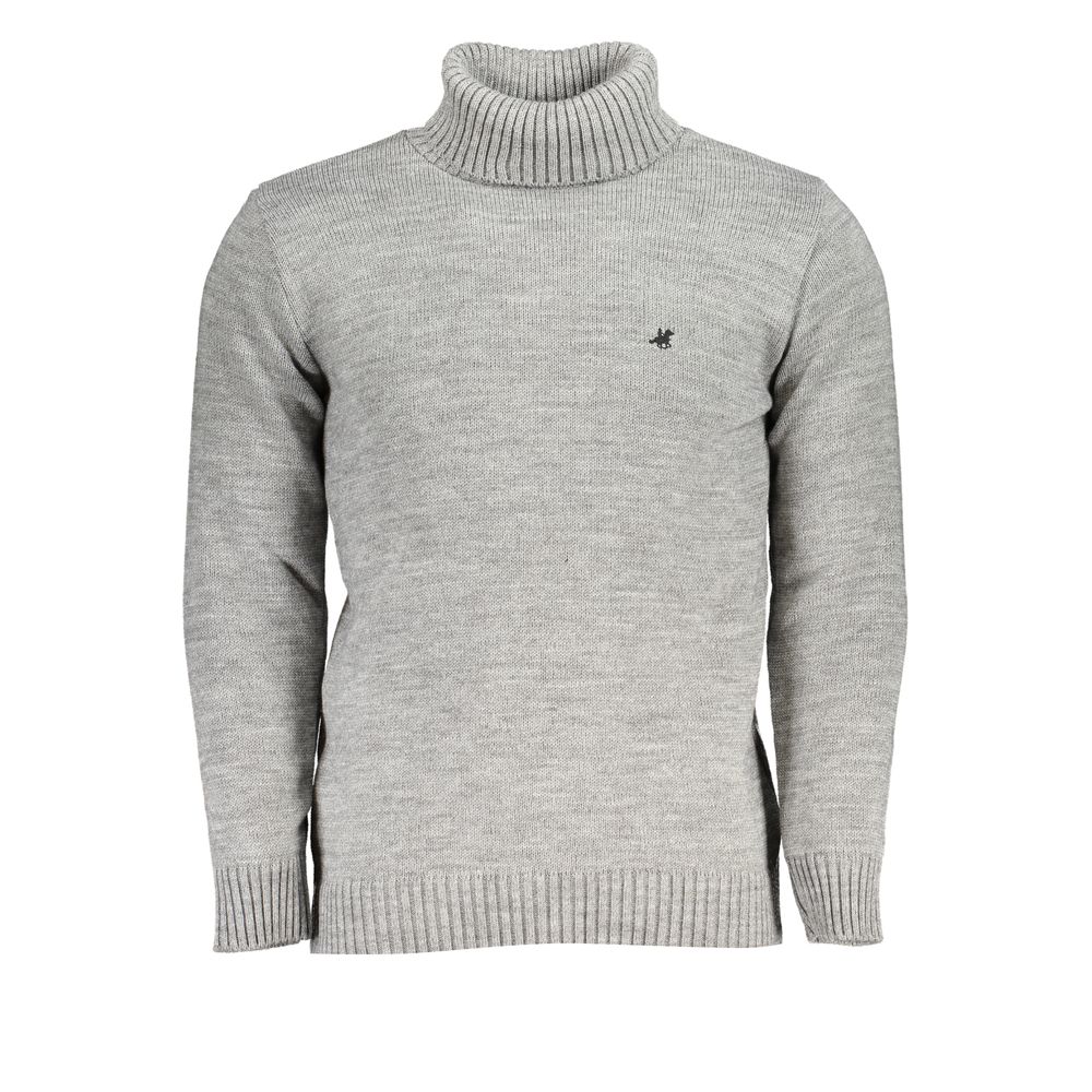 Gray Fabric Sweater