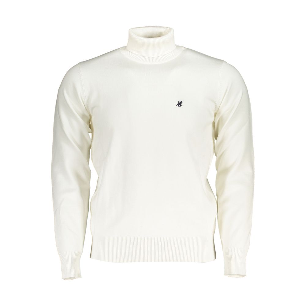 White Nylon Sweater