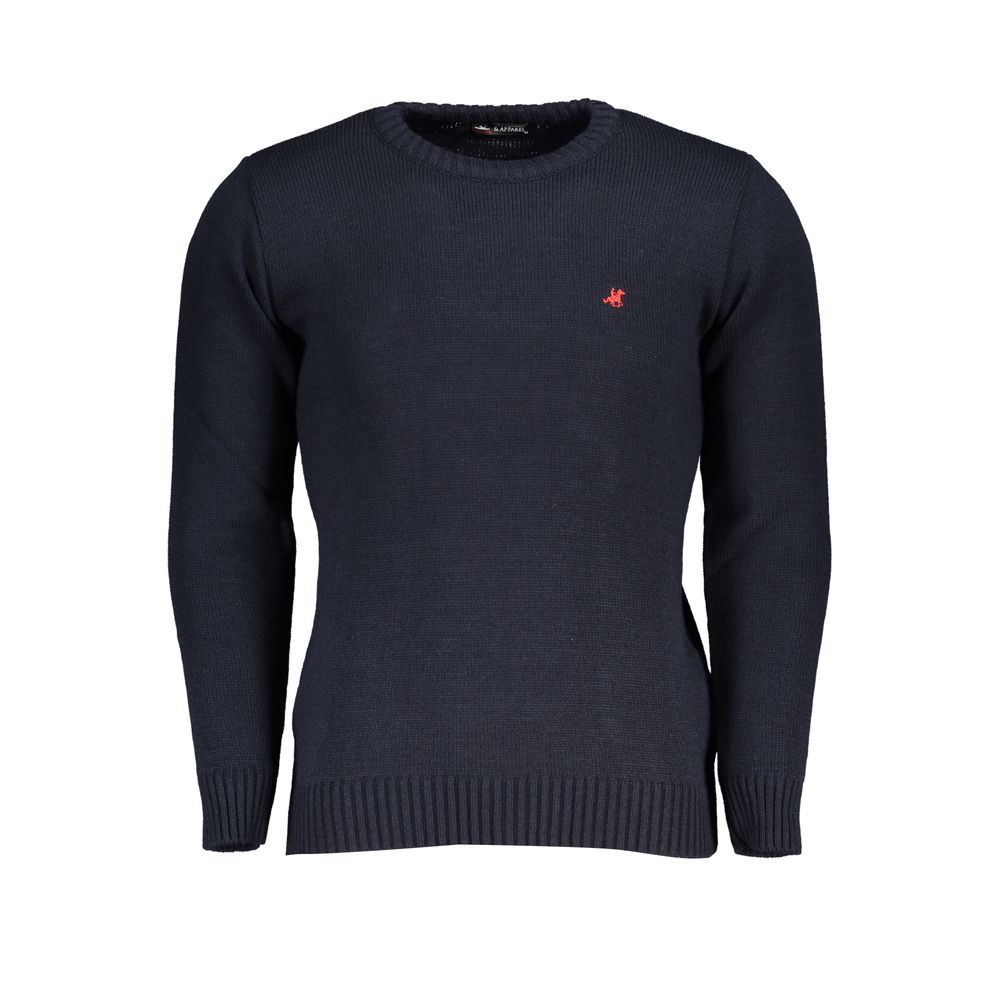 Blue Marabou Men Sweater