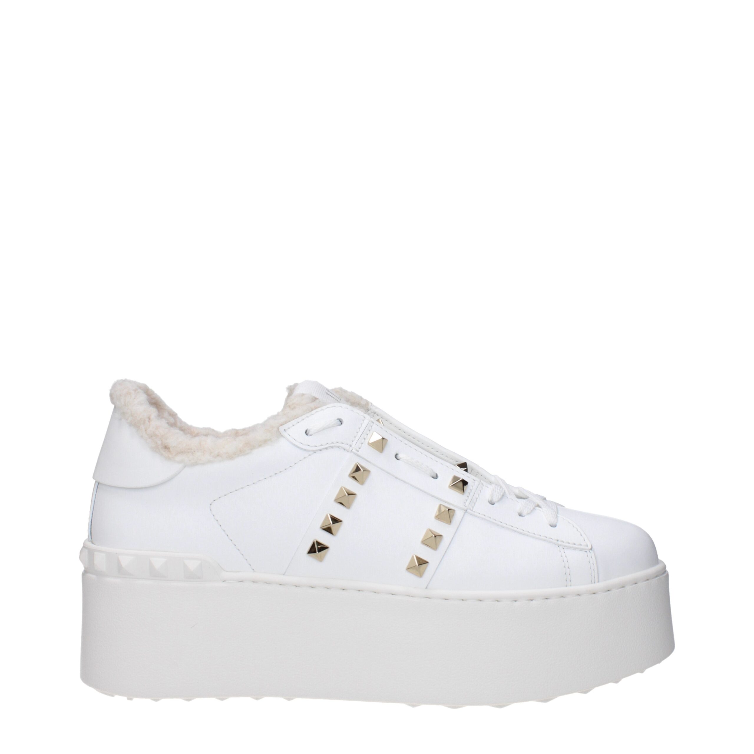 White Leather Sneakers