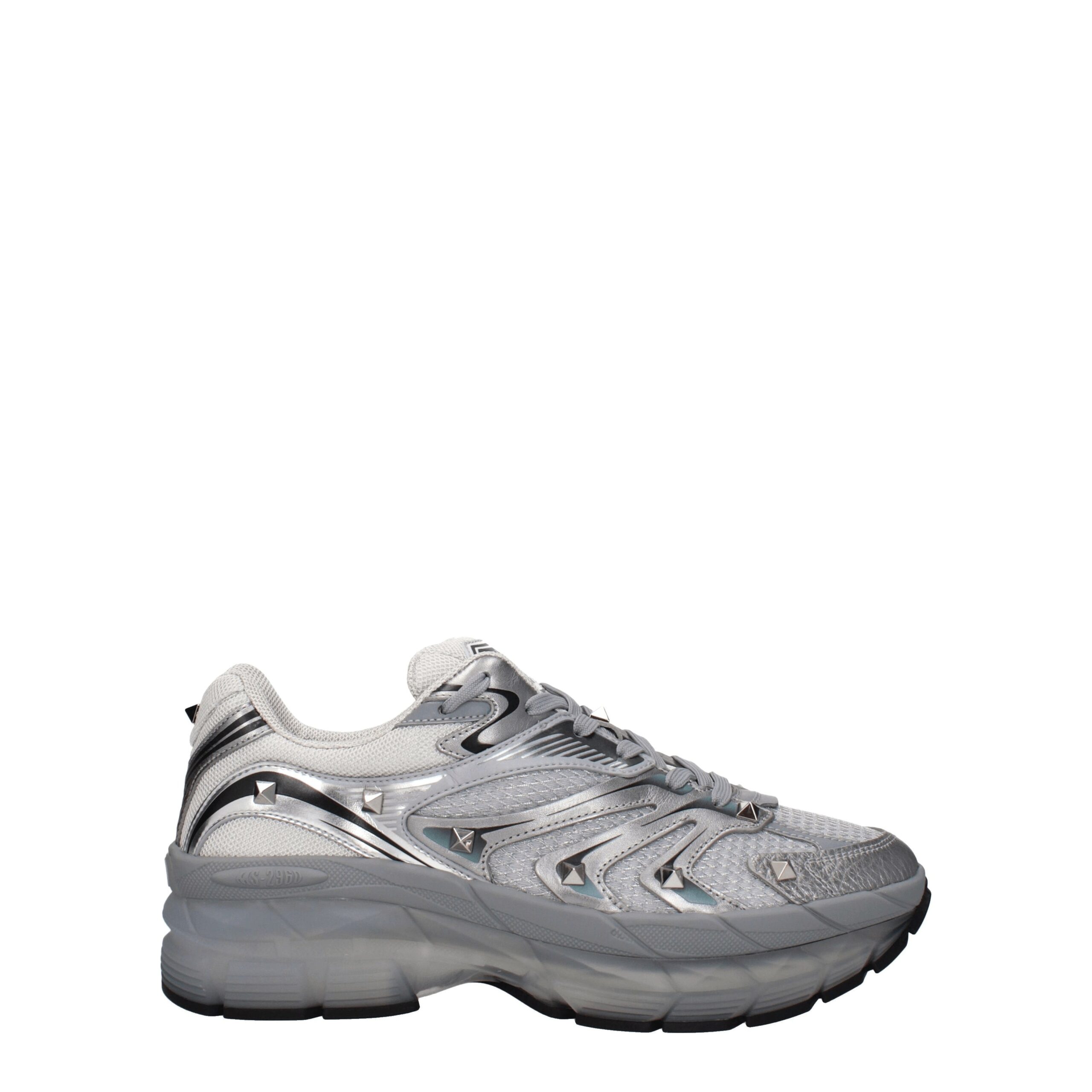 Gray Fabric Sneakers