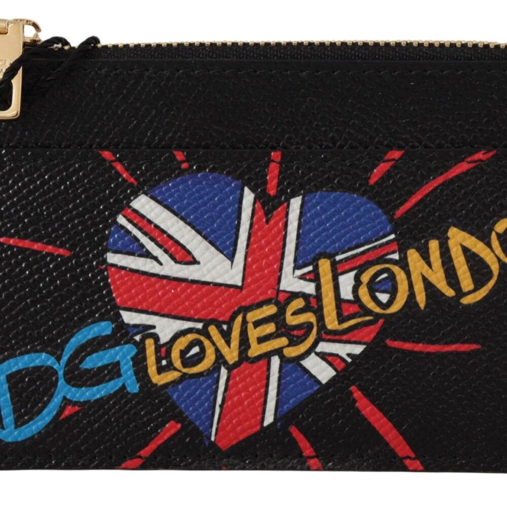 Elegant Leather Coin Wallet with Zip Closure