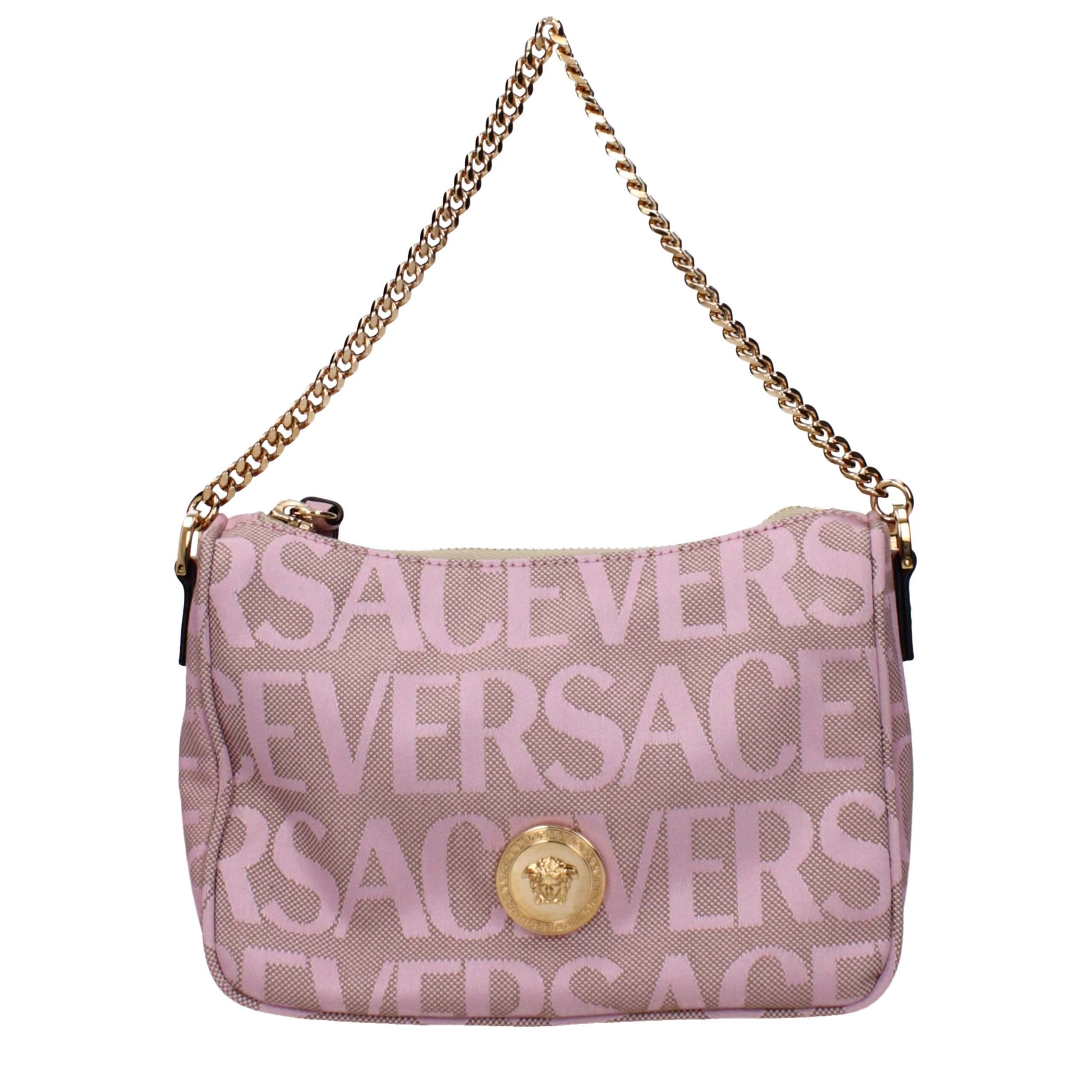 Pink Fabric Handbag
