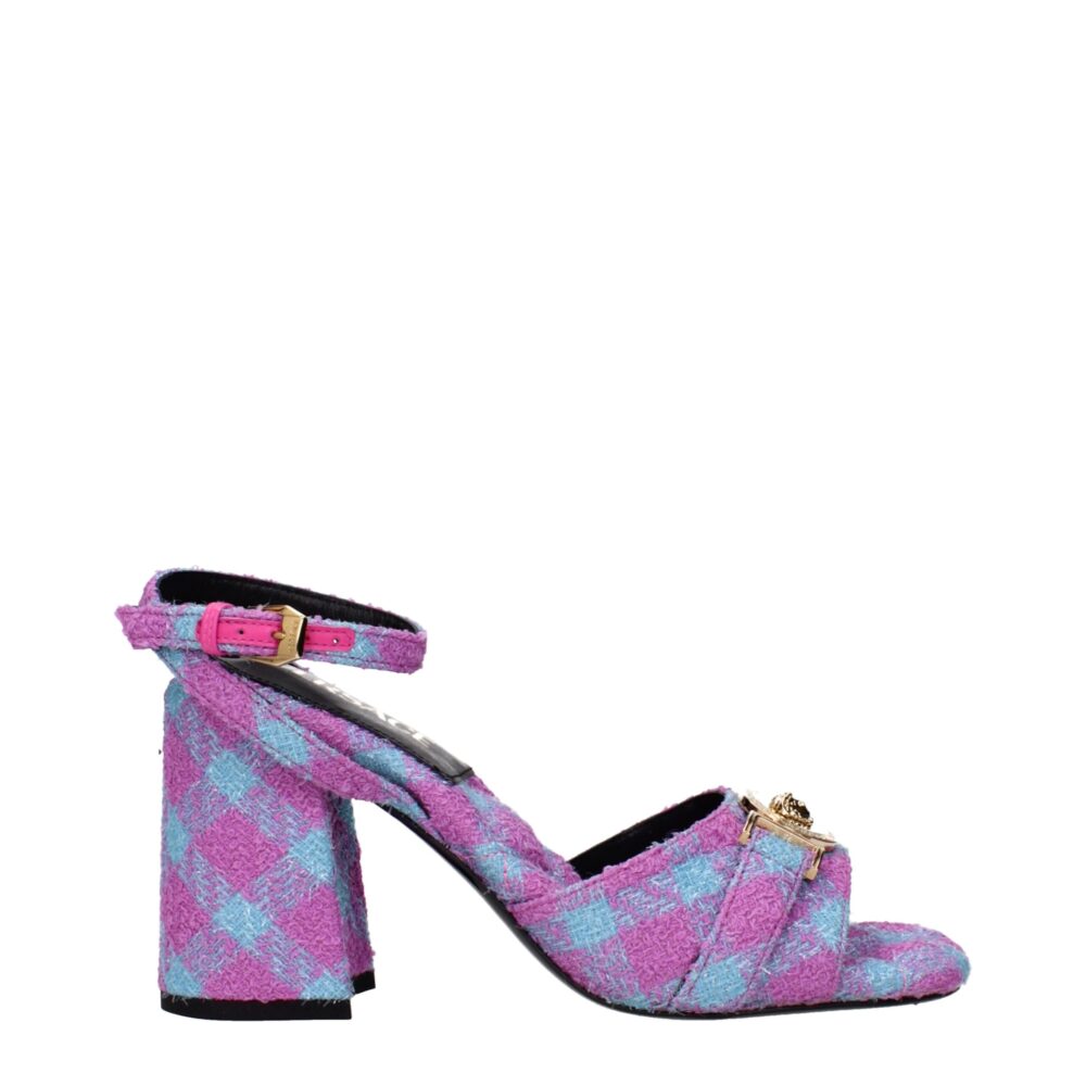 Pink Fabric Sandals