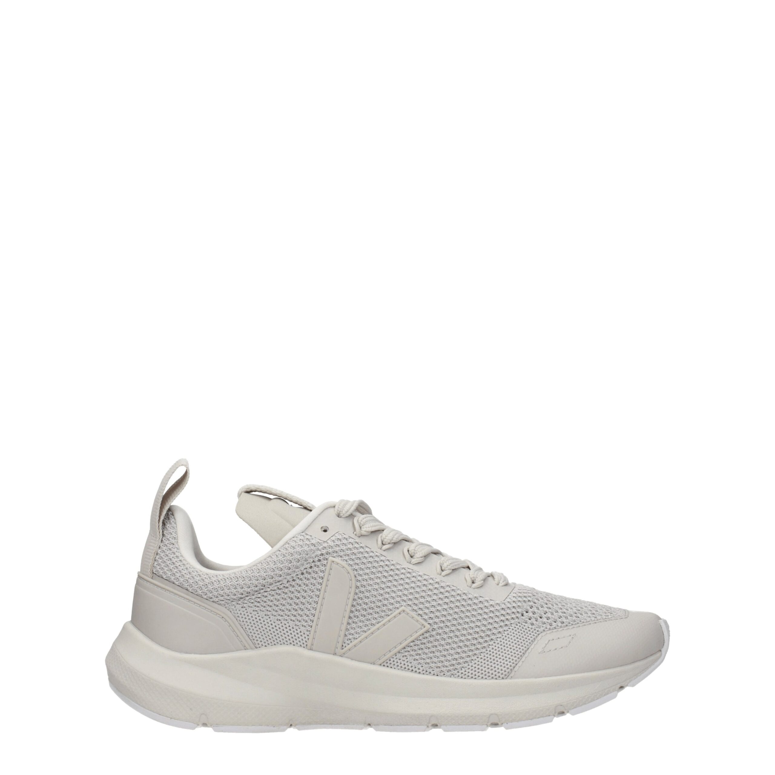 Gray Fabric Sneakers