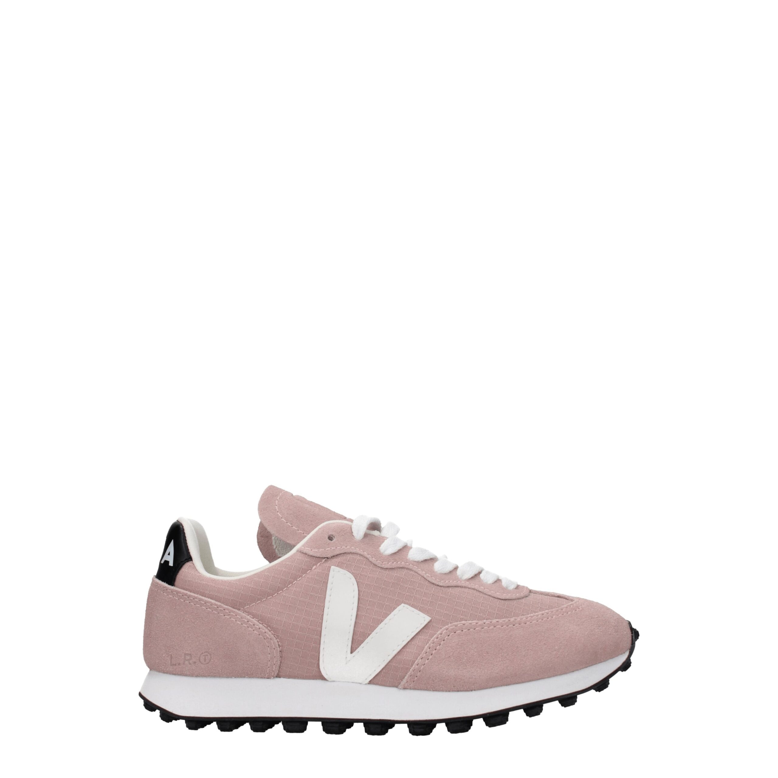 Pink Leather Sneakers