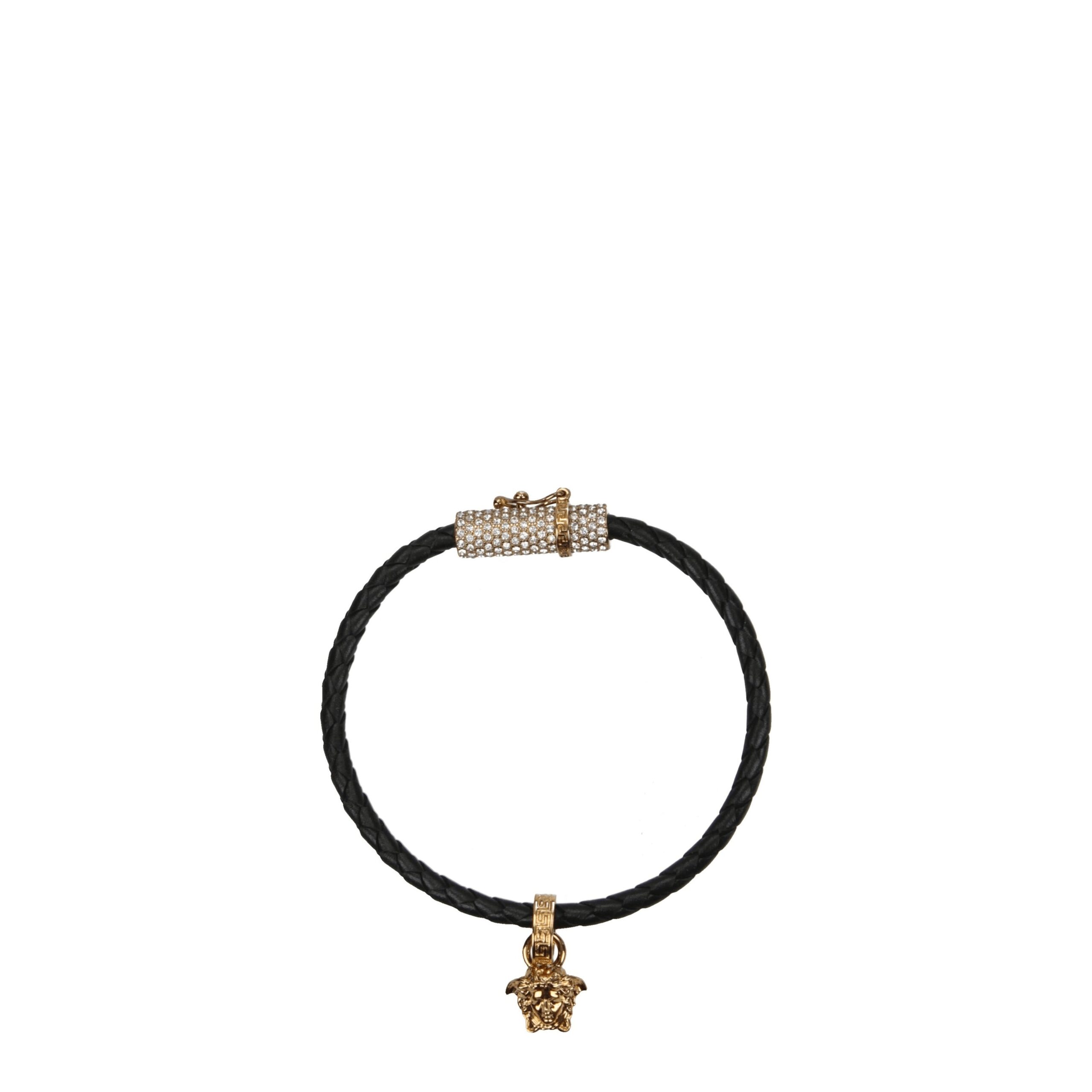 Black Leather Bracelets
