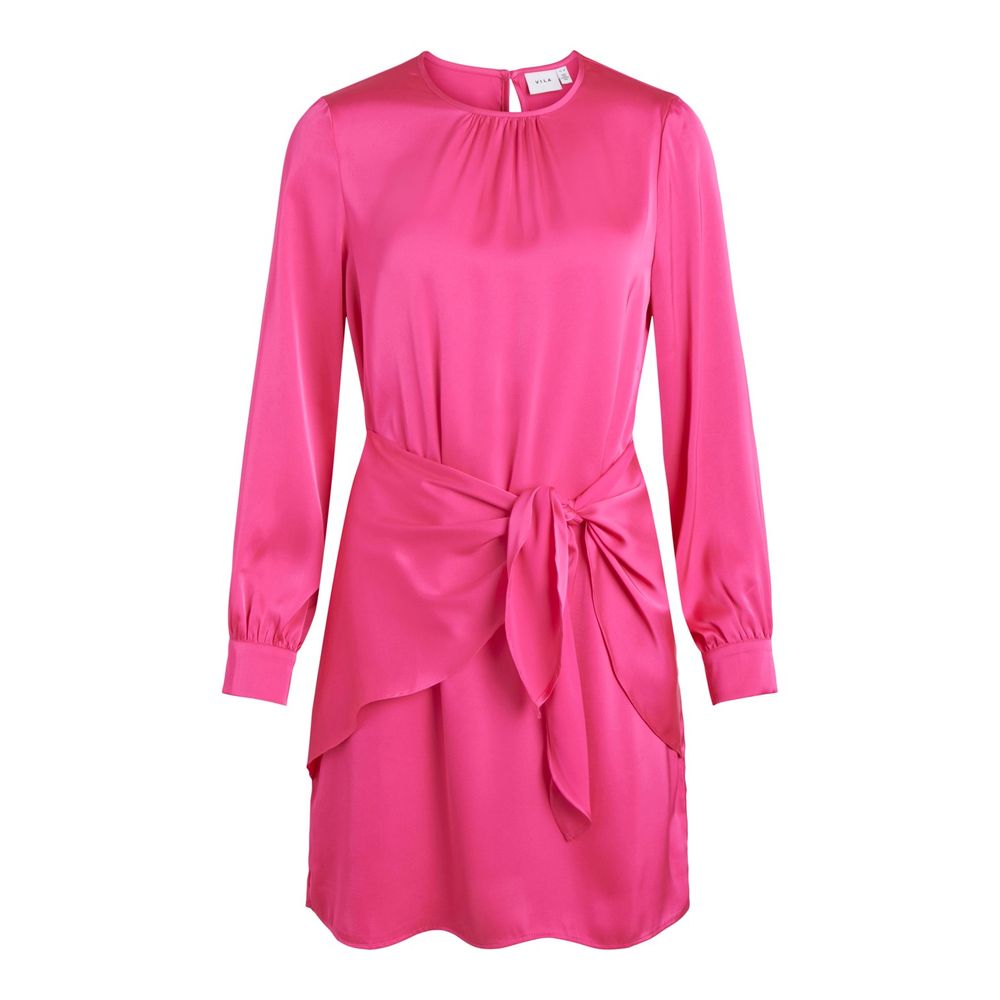 Pink Polyester Short