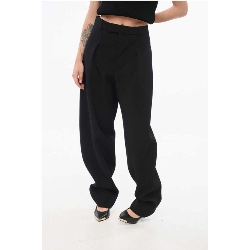 Pleated Wide Leg Pants