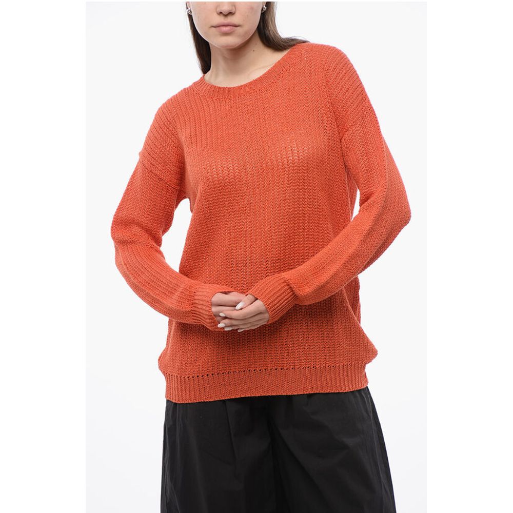 Crew Neck Linen Sweater