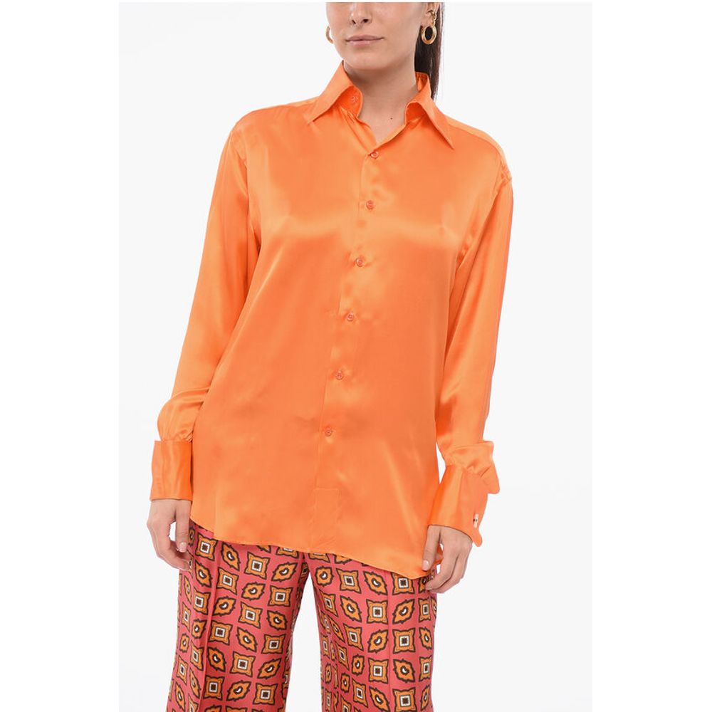 Long Sleeved Silk Shirt