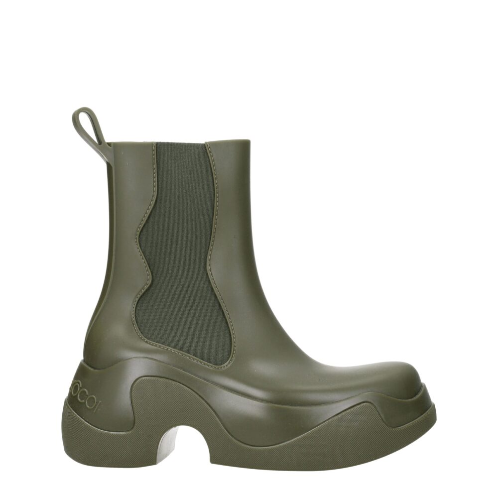 Green Pvc Ankle