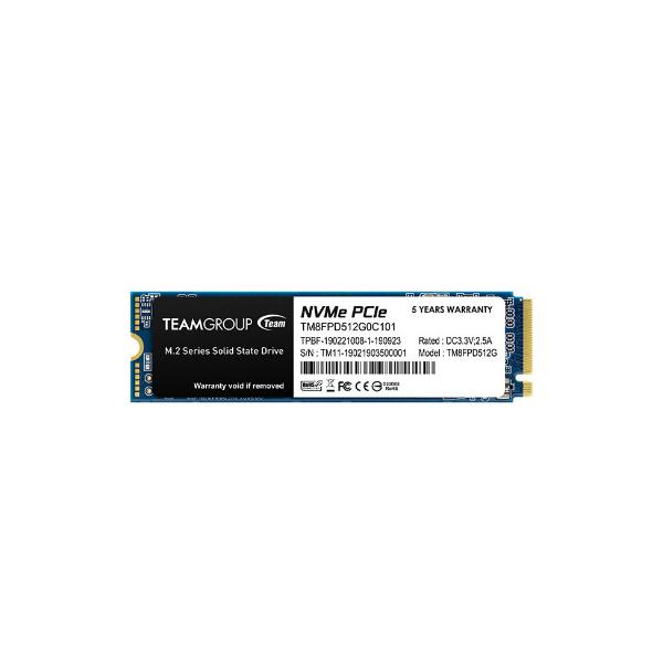 Team Group MP33 Pro - SSD - 512 GB - interno - M.2 2280 - PCIe 3.0 x4 (NVMe)