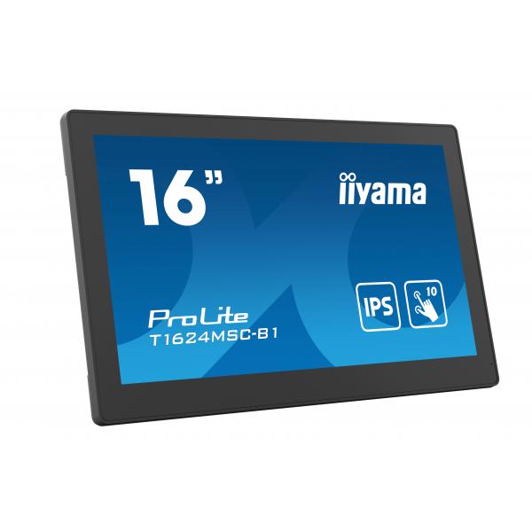 Iiyama ProLite T1624MSC-B1 - Monitor LED - 39,5 cm (15,6")