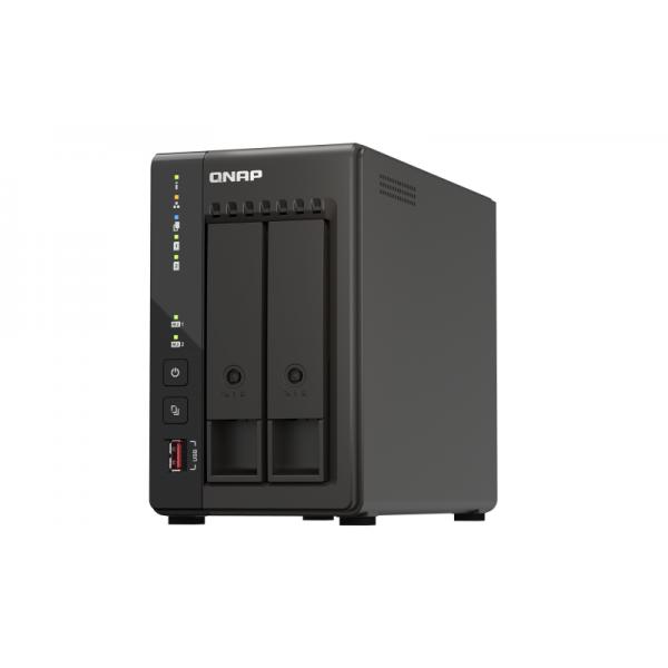 QNAP TS-253E - Server NAS - 2 alloggiamenti - 8 TB