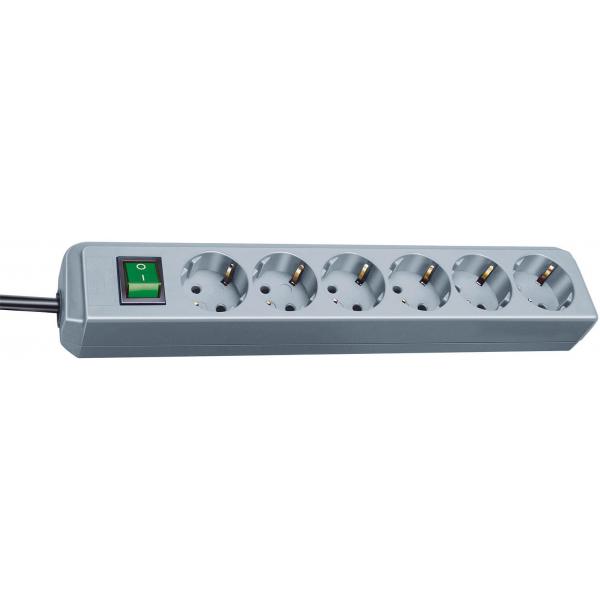 Brennenstuhl Eco-Line - presa multipla - connessioni in uscita: 6