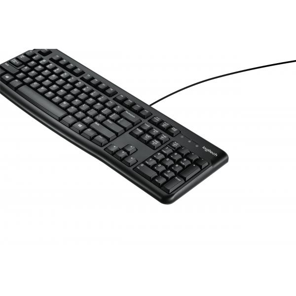 Logitech K120 - Tastiera - USB - QWERTY - USA