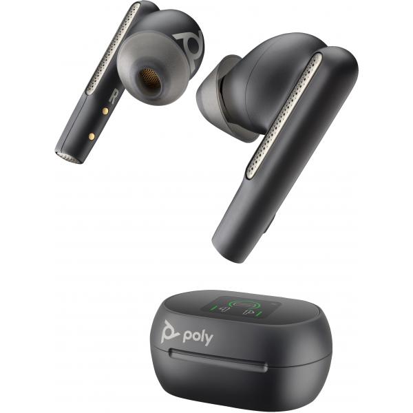 Poly Voyager Free 60+ UC M - True Wireless-Kopfhörer mit Mikrofon