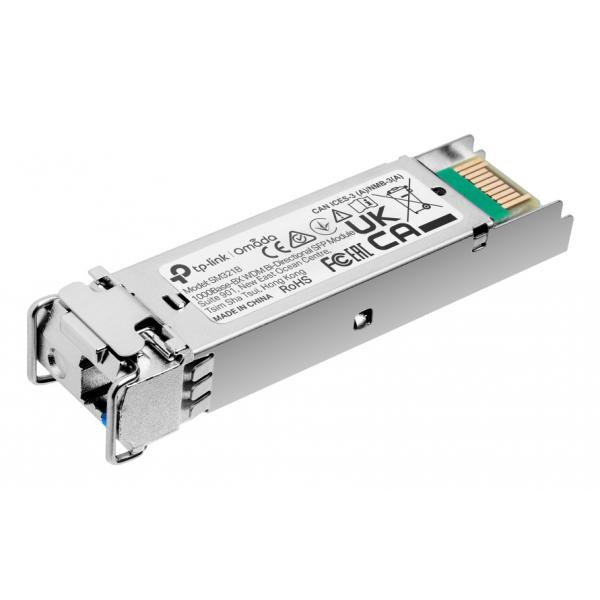 TP-LINK TL-SM321B V3.2 - Modulo ricetrasmettitore SFP (Mini-GBIC) - 1GbE - 1000Base-BX - Modalità singola LC/UPC - fino a 20 km - 1310 (TX)