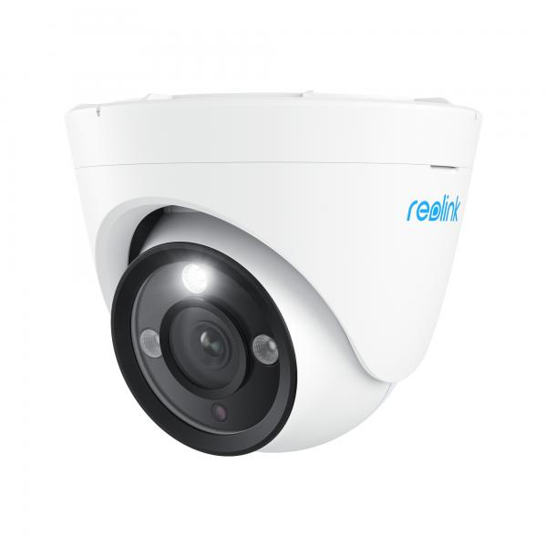 Reolink P434, telecamera di sicurezza IP, per interni e amp; Esterno, cablato, Assistente Google, Soffitto, Bianco