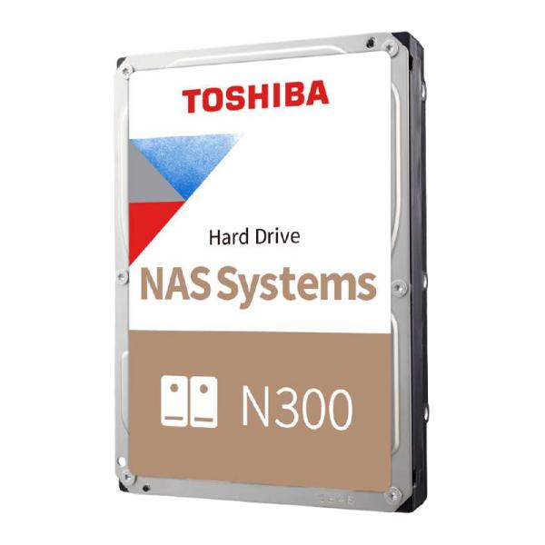 Toshiba N300 NAS HDWG51EUZSVA - disco rigido - 14 TB - interno - 3,5" (8,9 cm)