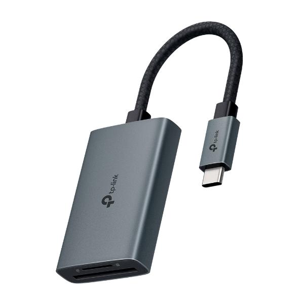 TP-LINK UA440C, MicroSD (TransFlash), SD, Grau, Aluminium, CE, FCC, RoHS, BSMI, USB 3.2 Gen 1 (3.1 Gen 1) Type-C, 544 mm